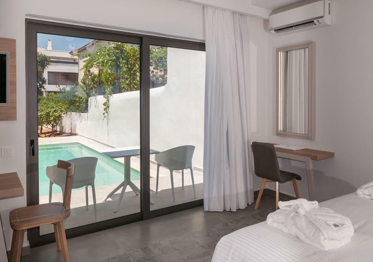 Epavli Boutique Hotel Chrissi Akti Chania Exterior foto