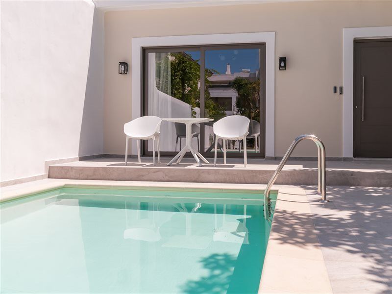Epavli Boutique Hotel Chrissi Akti Chania Exterior foto